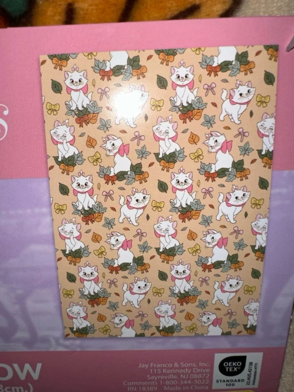 Disney Aristocats Marie Fall Plush Throw Blanket
